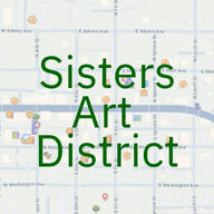 Sisters Oregon Art District Map